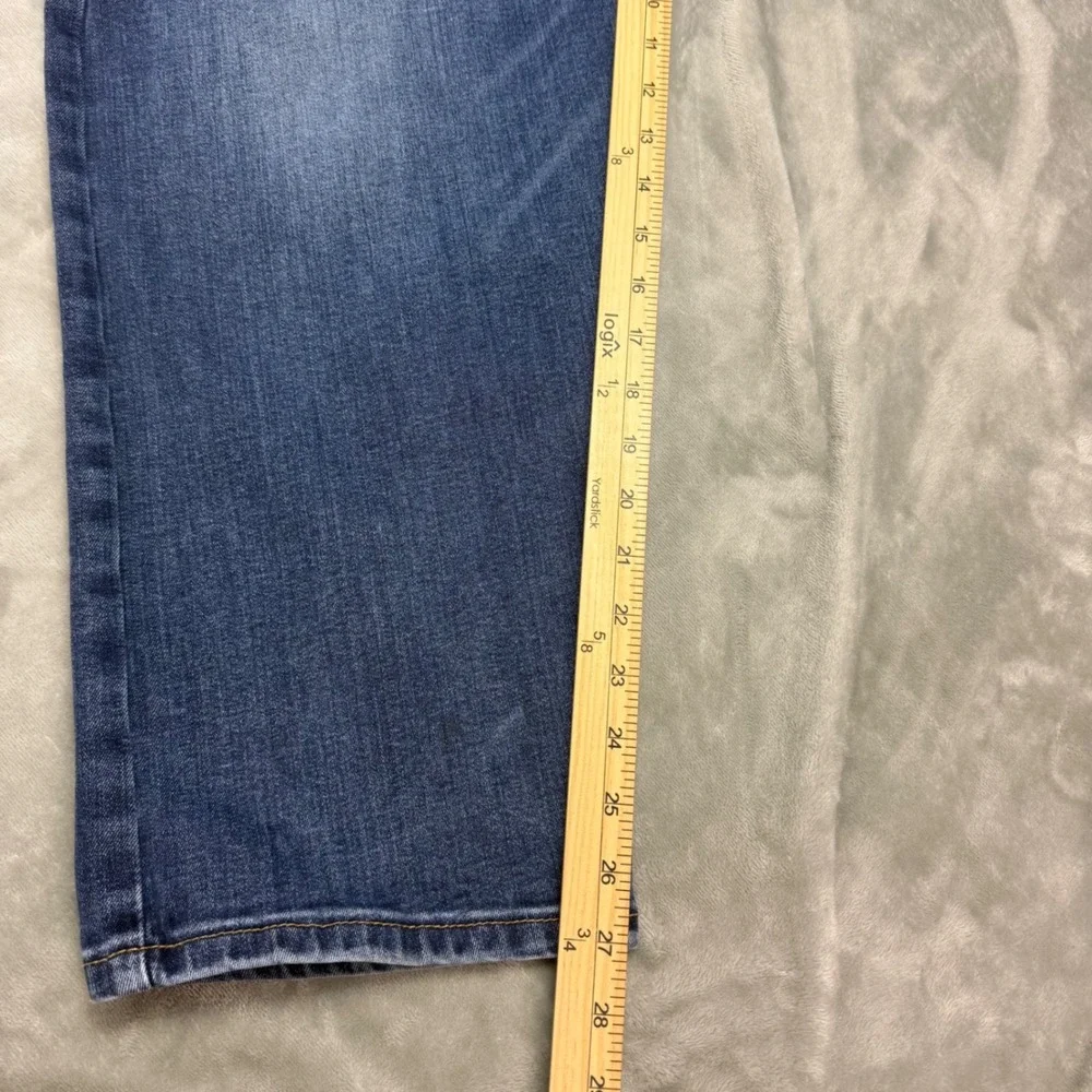 Levi's 502 Mens Jeans 48x30 (48x26) Blue Regular Fit Straight Leg Denim Pants